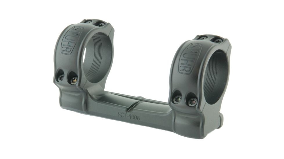 Spuhr Sako TRG &amp; Tikka T3/TX Aesthetic Mount, 0 MOA, Dia 34mm, H 34mm, Black 7340150712044