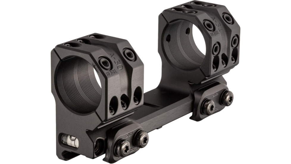 Spuhr Scope Mount 30mm Tube, 38mm, 6Mil, Picatinny, Black, SP-3602M