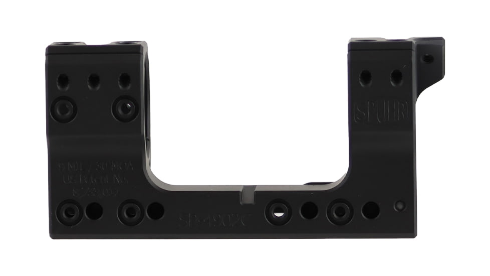 Spuhr Scope Mount 34mm Tube, 38mm, 9Mil, Picatinny Gen3, Black, SP-4902CM