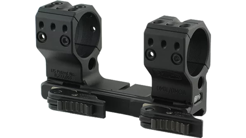 Spuhr Scope Mount 34mm Tube, 44mm, 0MIL QDP, Black, QDP-4008