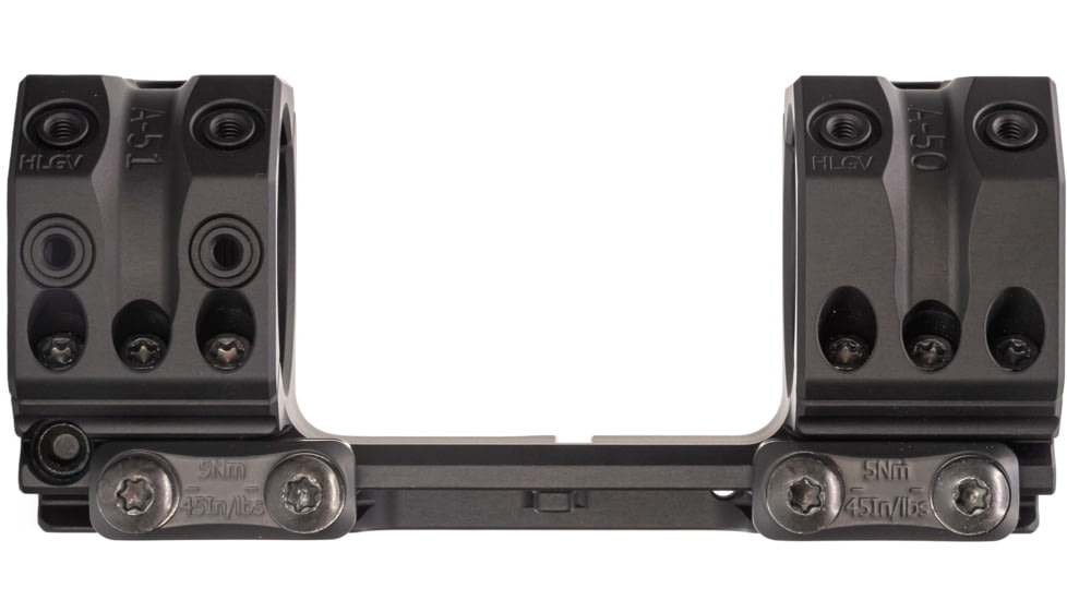Spuhr Scope Mount 35mm Tube, 30mm, 0Mil, Picatinny, Black, SP-5001M