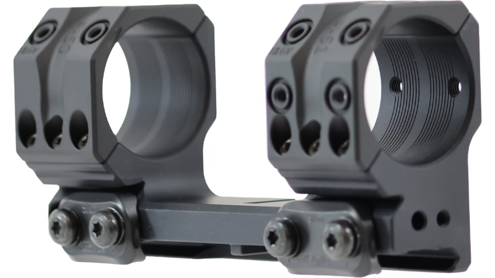Spuhr Scope Mount 35mm Tube, 38mm, 0Mil, Picatinny, Black, SP-5002M