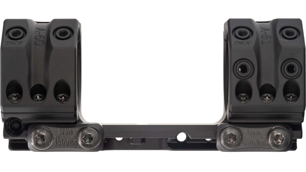Spuhr Scope Mount 36mm Tube, 30mm, 0Mil, Picatinny, Black, SP-6001M