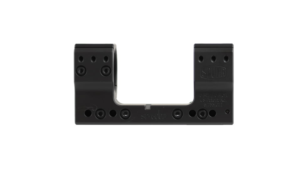 Spuhr Scope Mount 36mm Tube, 38mm, 0Mil, Picatinny, Black, SP-6002M