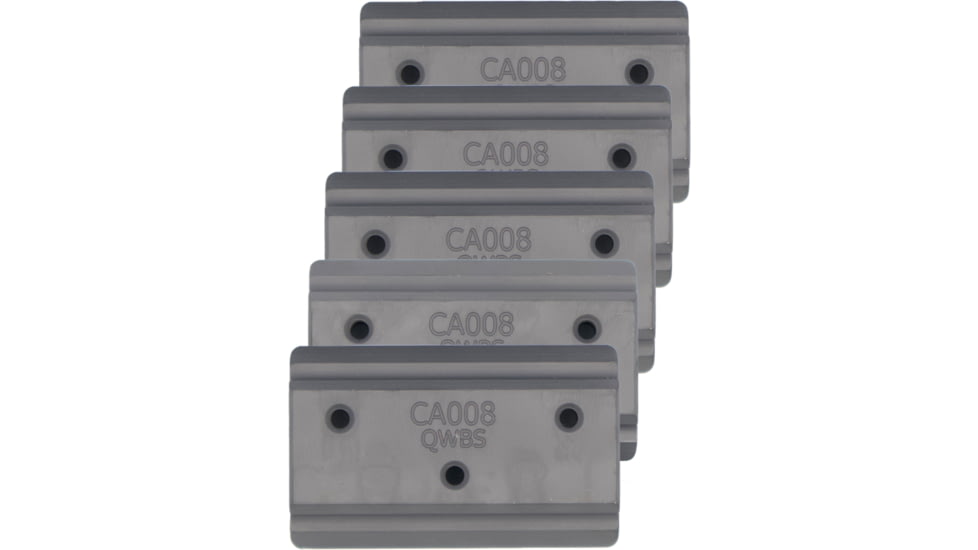 Spuhr SICS Heavy Barrel Chassis Weight Kit, Interior, 5-Pack, Silver, CA0085