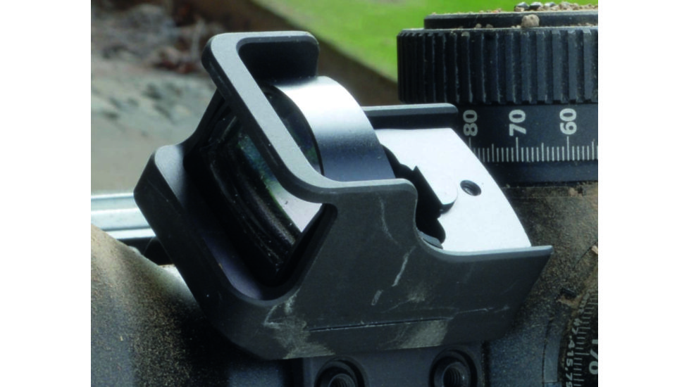 Spuhr Protected Mount w/ Hood, Doter/Burris FastFire, Black, A-0011B