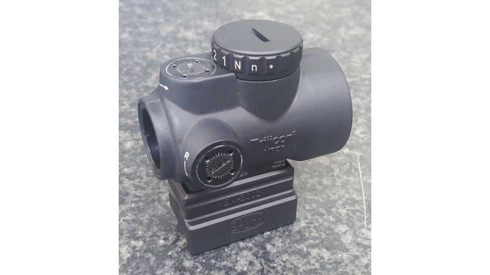 Spuhr Trijicon MRO Rifle Scope Mount, Absolute, Black SM-3002