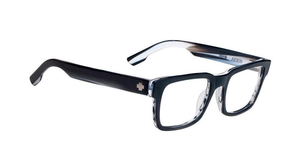 Spy Optic Aiden Eyeglass Frames, Black/Horn Frame 573253093000
