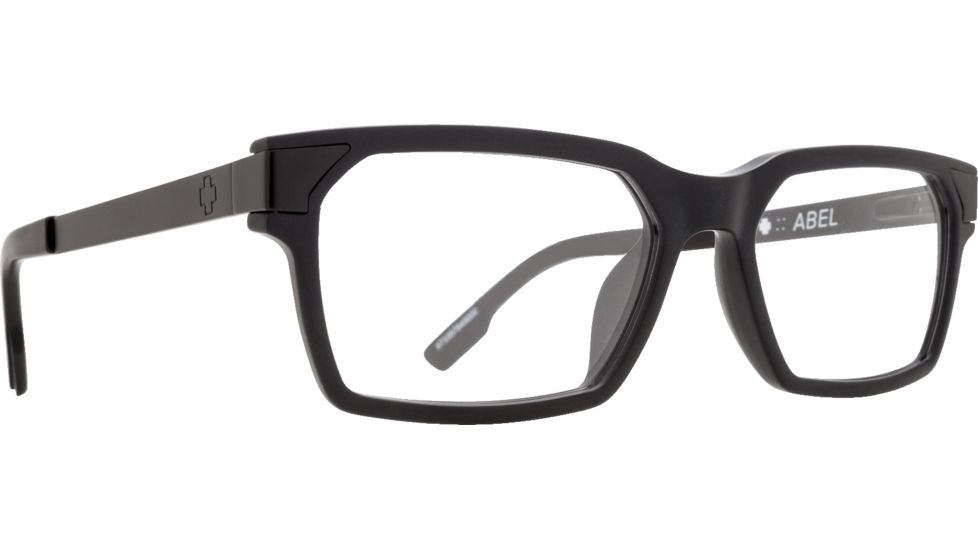 Spy Optic Abel Eyeglass Frames, Matte Black/Matte Black Frame, 573357849000
