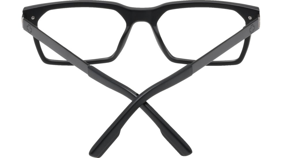 Spy Optic Abel Eyeglass Frames, Matte Black/Matte Black Frame, 573357849000