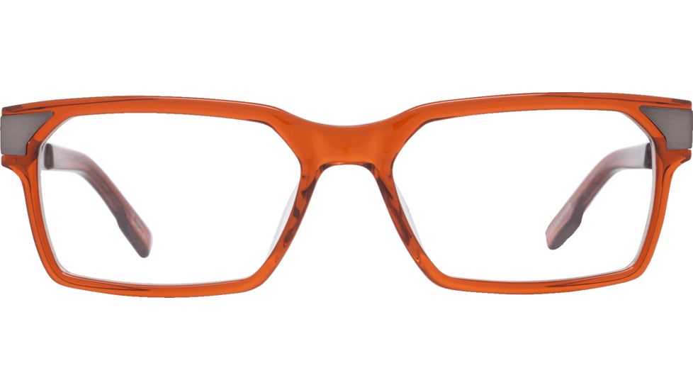 Spy Optic Abel Eyeglass Frames, Trans Sepia/Gunmetal Frame, 573357304000