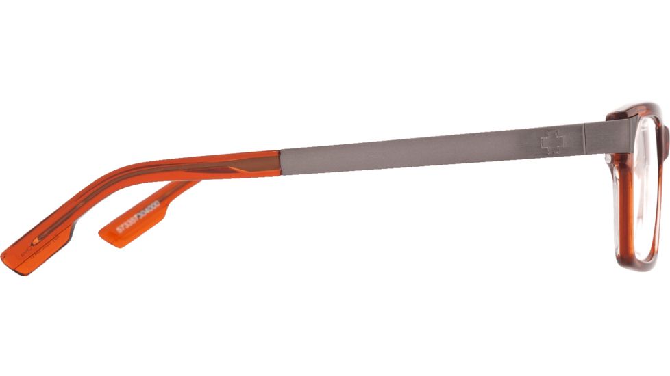 Spy Optic Abel Eyeglass Frames, Trans Sepia/Gunmetal Frame, 573357304000