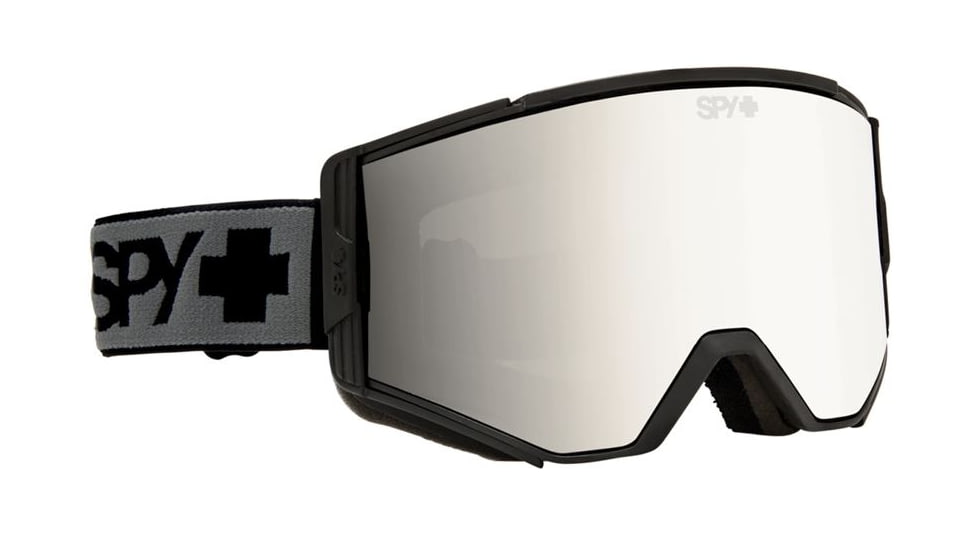 Spy Optic Ace Ski Goggles - BlackFrame, Bronze W/ Silver Mirror &amp; Persimmon Lens, 310071038387