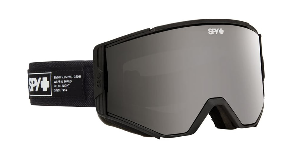 Spy Optic Ace Ski Goggles - Nocturnal Frame, Gray W/ Black Mirror &amp; Persimmon Lens, 310071600269