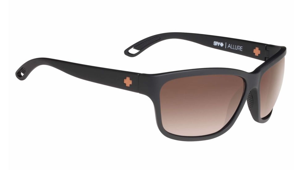 Spy Optic Allure Single Vision Prescription Sunglasses, Femme Fatale Frame, Happy Bronze Fade Lens-673249033355SV