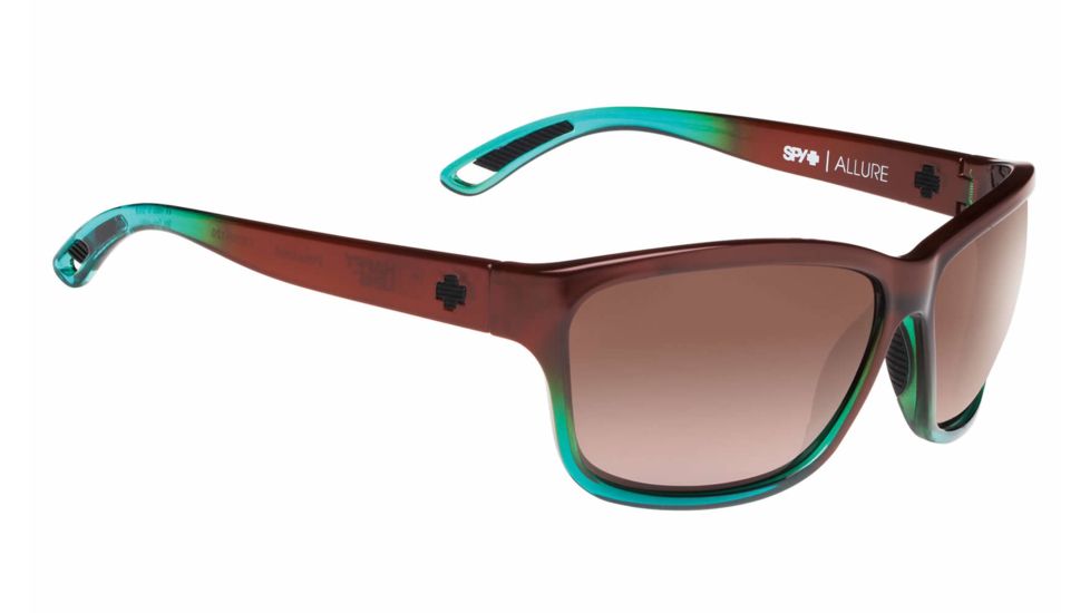 Spy Optic Allure Single Vision Prescription Sunglasses, Mint Chip Fade Frame, Happy Bronze Polar Lens, Polarized-673249552885SV