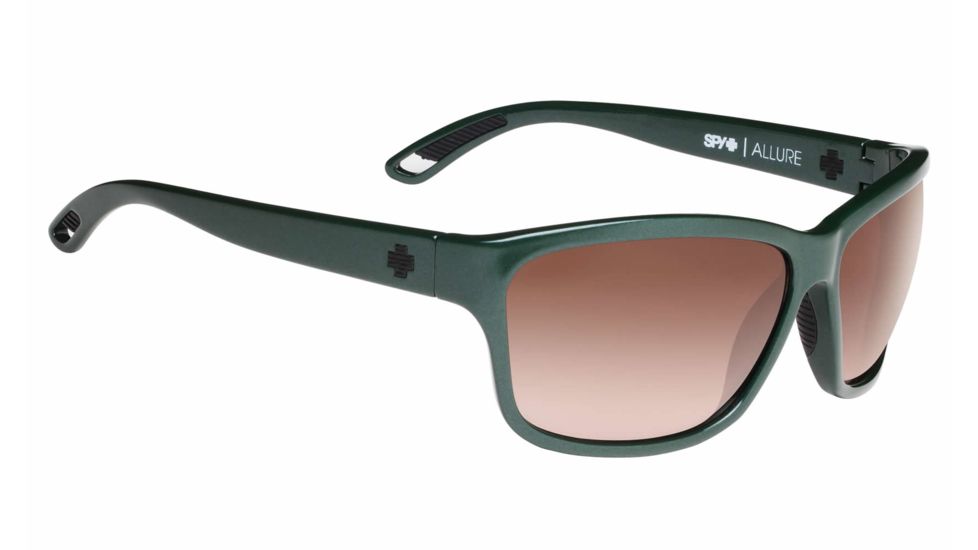 Spy Optic Allure Single Vision Prescription Sunglasses, Sea Green Frame, Happy Bronze Fade Lens-673249043355SV
