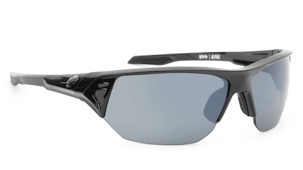 Spy Optic Alpha Sunglasses w/ Black Frame &amp; Grey Black Mirror Lens