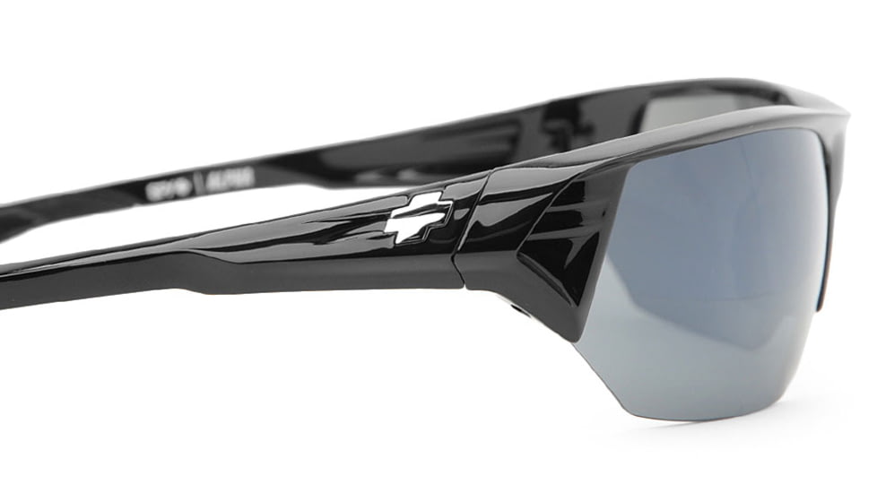 Spy Optic Alpha Sunglasses w/ Black Frame &amp; Grey Black Mirror Lens