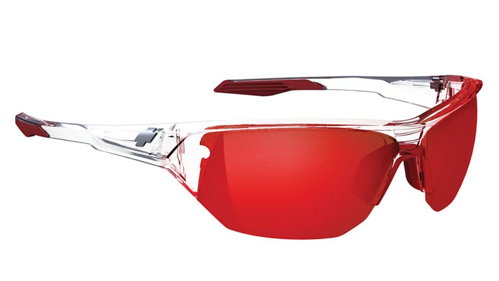 Spy Optic Alpha Sunglasses w/ Crystal Frame &amp; Bronze Red Spectra Lens