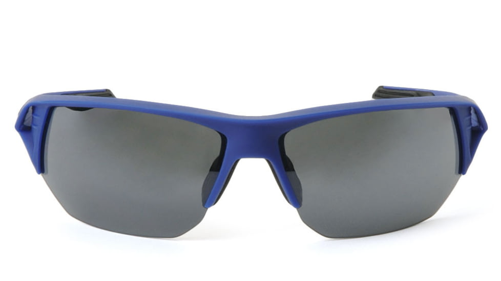 Spy Optic Alpha Sunglasses w/ Matte Blue Frame &amp; Grey Black Mirror Lens
