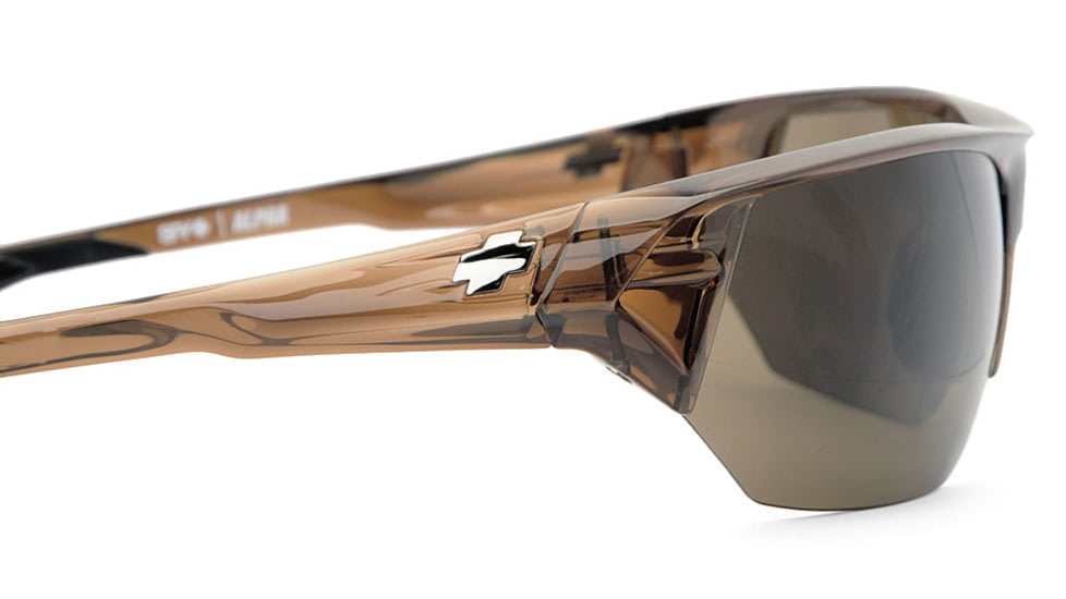 Spy Optic Alpha Sunglasses w/ Translucent Brown Frame &amp; Bronze Lens