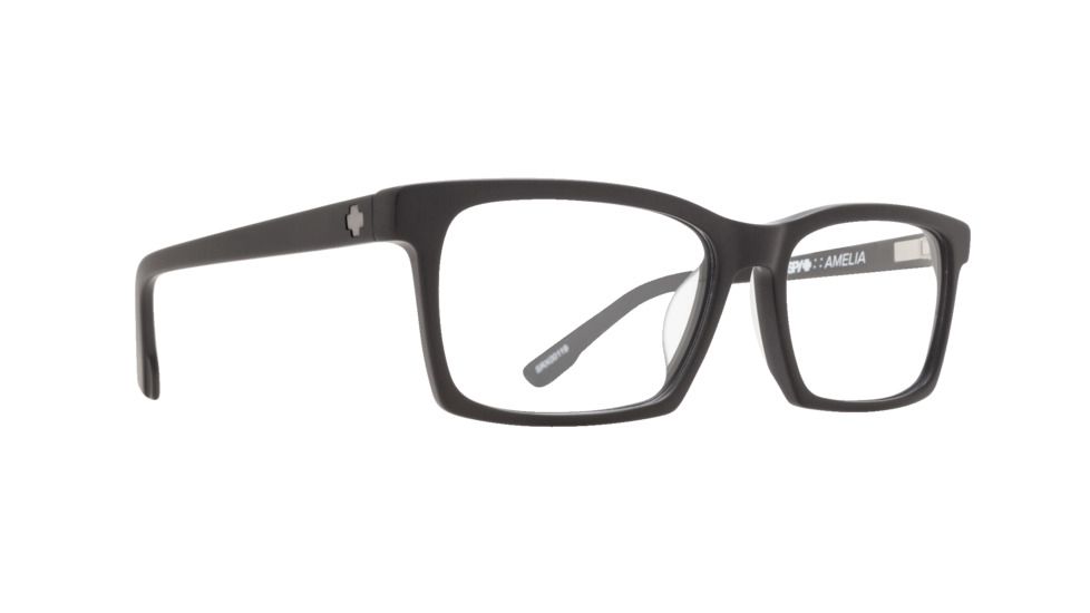 Spy Optic Amelia Single Vision Prescription Eyeglasses, Black Frame-SRX00119SV