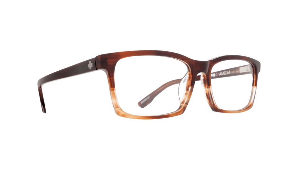 Spy Optic Amelia Single Vision Prescription Eyeglasses, Terra Fade Frame-SRX00121SV