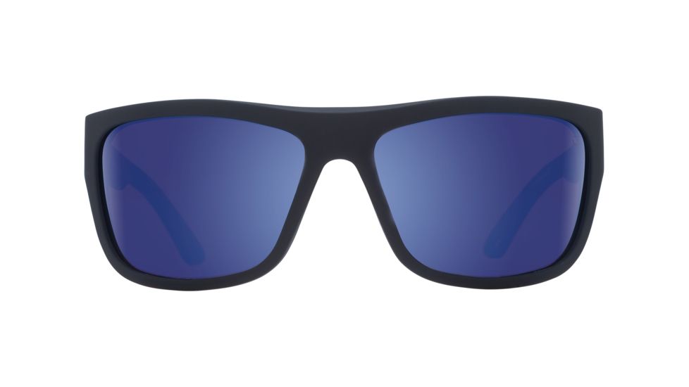 Spy Optic Angler Single Vision Prescription Sunglasses, Soft Matte Black Frame, Polarized, 673237973438SV