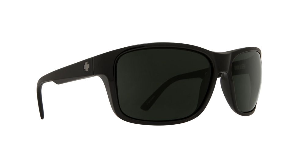 Spy Optic Arcylon Eyewear - Unisex - Sunglasses, Black Frame, Happy Gray Green Polar Lens, Polarized, 673521038864