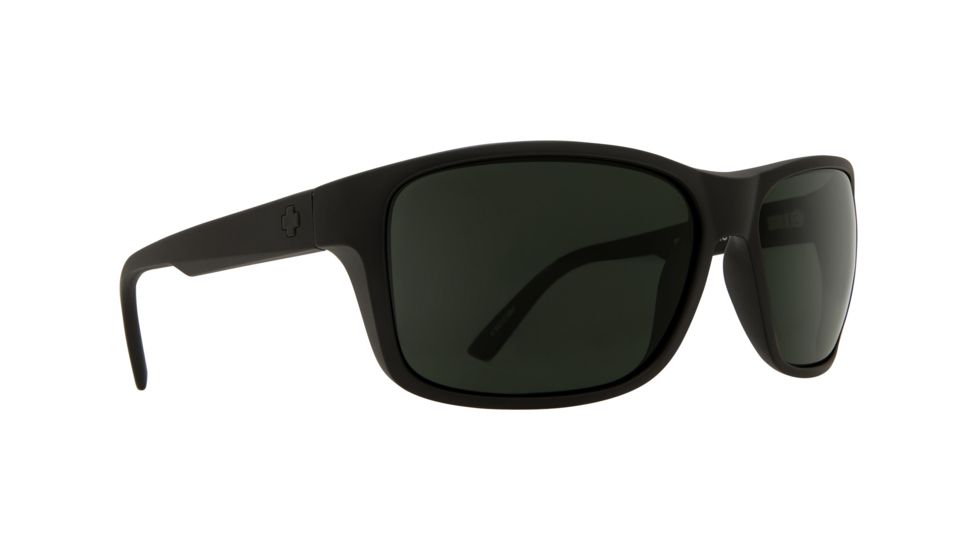 Spy Optic Arcylon Eyewear - Unisex - Sunglasses, Matte Black Frame, Happy Gray Green Polar Lens, Polarized, 673521374864