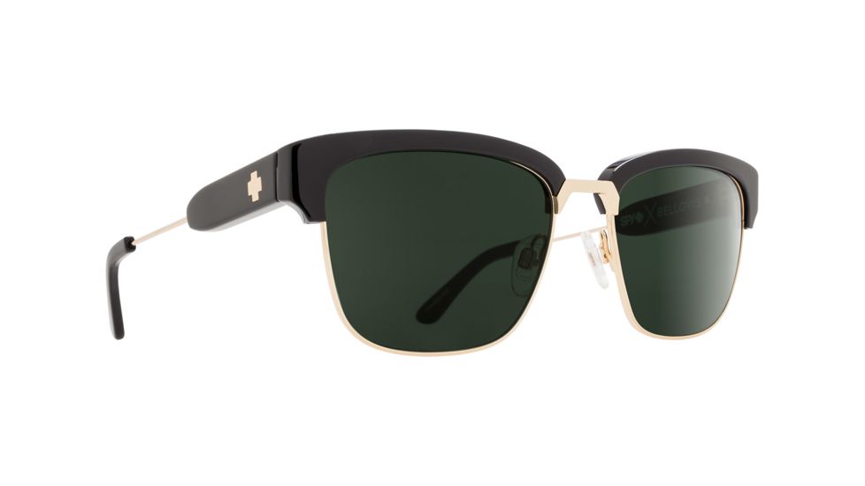 Spy Optic Bellows Progressive Prescription Sunglasses, Black/Gold Frame, 673439591863PR