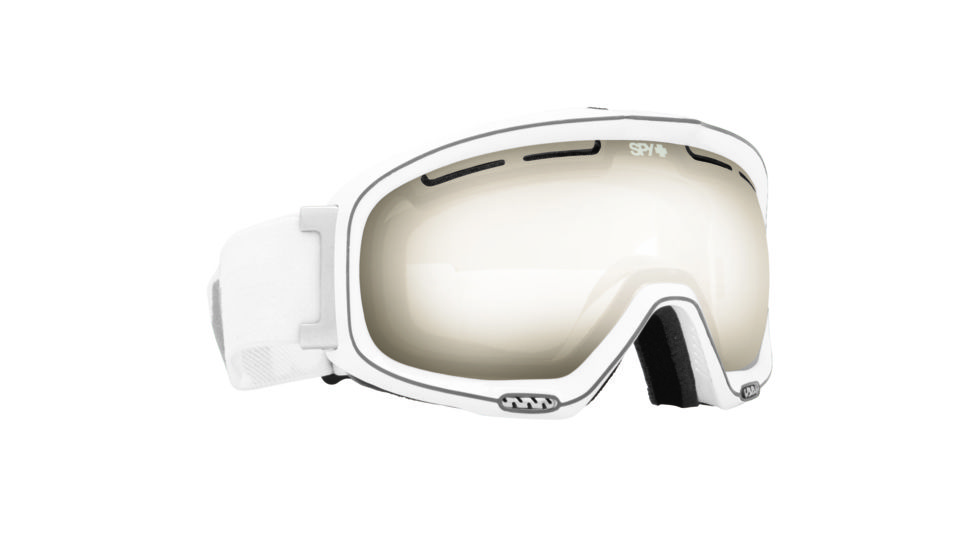 Spy Optic Bias Goggles - C/O White Diamond - Bronze W/Silver Mirror Lens 310226019084