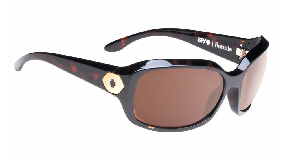 Spy Optic Bonnie Sunglasses, Classic Tort Frame, Happy Bronze Lens 673251883865