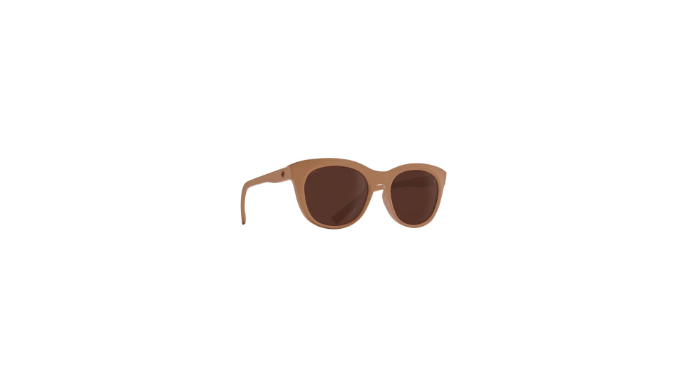 Spy Optic Boundless Women's Sunglasses, Matte Nude Frame, Happy Brown Lens, Medium/Large, 153897