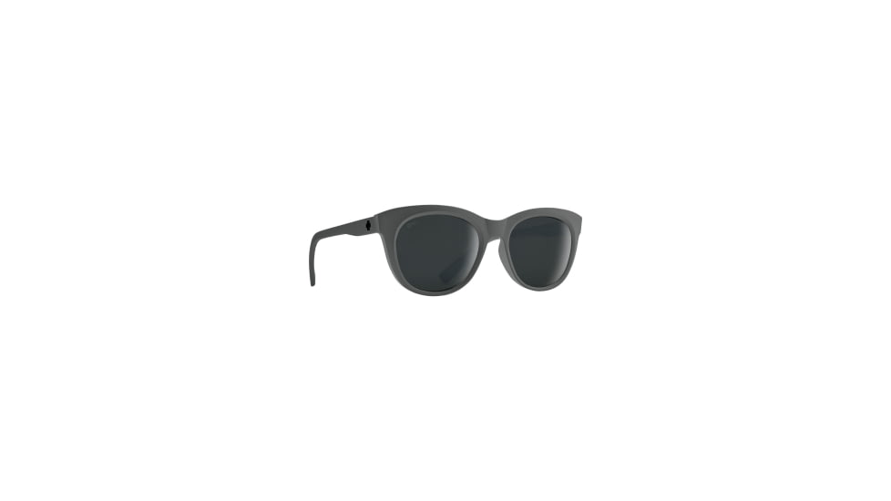 Spy Optic Boundless Women's Sunglasses, Matte Gunmetal Frame, Gray Polar w/ Black Spectra Mirror Lens, Medium/Large, 162949