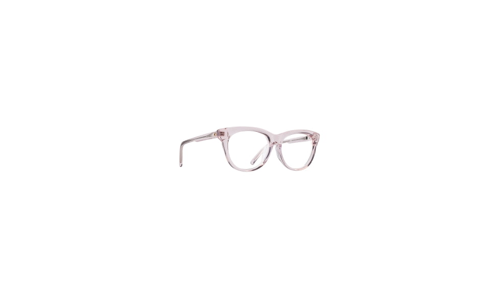 Spy Optic Boundless Optical 55 Sunglasses, Soft Translucent Blush Frame, Clear Lens, Medium/Large, 134092