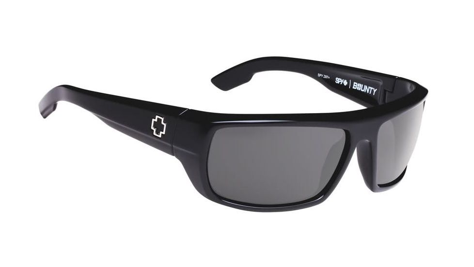 Spy Optic Bounty Sunglasses, Ansi Black Frame, Gray Lens 673017242129