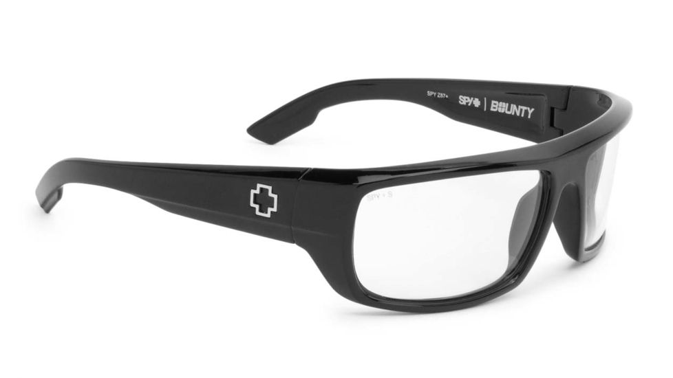 Spy Optic Bounty Bifocal Prescription Sunglasses, Black Frame, ANSI Clear Lens-673017038094BI