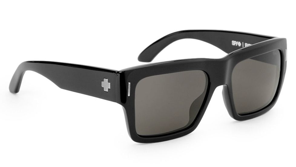 Spy Optic Bowery Sunglasses w/ Black Frame &amp; Grey Polar Lens
