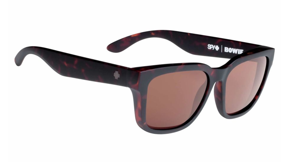 Spy Optic Bowie Bifocal Prescription Sunglasses, Matte Camo Tortoise Frame, Happy Bronze Lens-673247995865BI