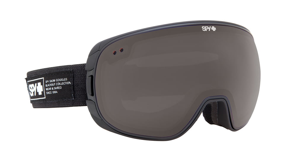 Spy Optic Bravo Goggles - Nocturnal Frame, Dark Grey + Persimmon Contact Lens 313222600270