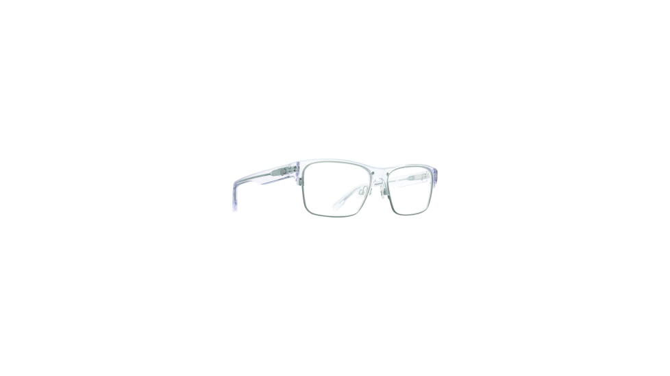 Spy Optic Brody 5050 59 Crystal Matte Eyeglasses, Silver, One Size, 94155
