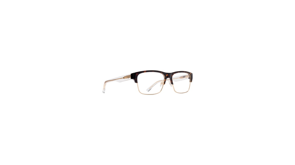 Spy Optic Brody 5050 59 Dark Tort Crystal Eyeglasses, Clear, One Size, 94156