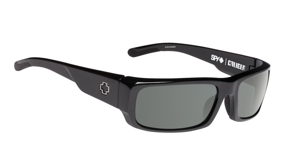 Spy Optic Caliber Progressive Prescription Sunglasses, Black Frame, 673374038863PR