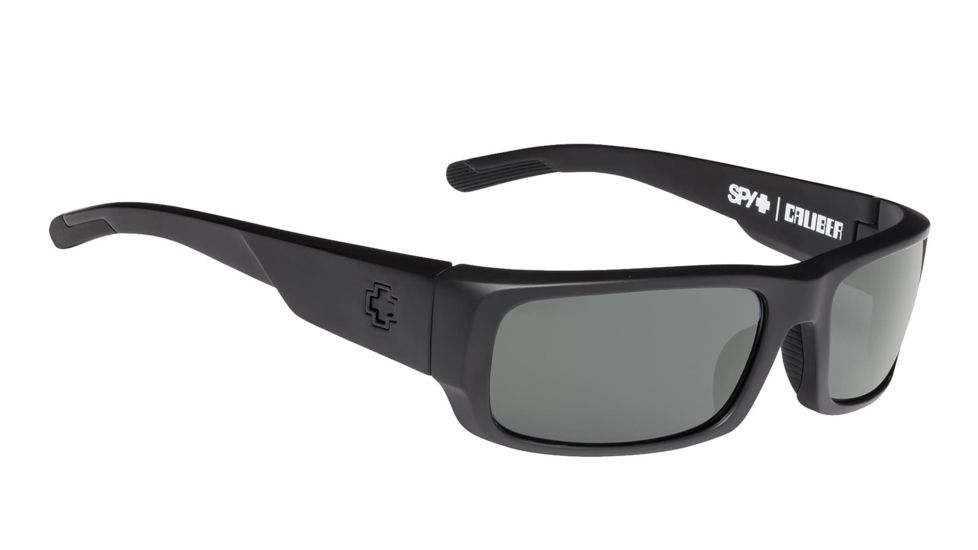Spy Optic Caliber Progressive Prescription Sunglasses, Matte Black Frame, 673374374863PR