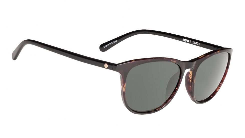 Spy Optic Cameo Progressive Prescription Sunglasses, Alana Dark Tortoise/Black Frame, 673373422863PR