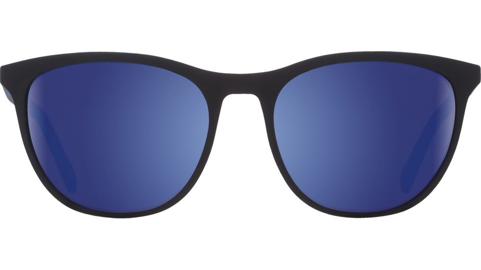 Spy Optic Cameo Progressive Prescription Sunglasses, Soft Matte Black/Navy Tort Frame, 673373845503PR