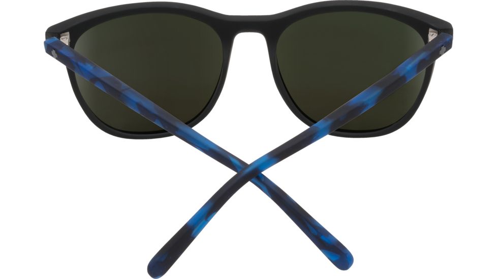 Spy Optic Cameo Progressive Prescription Sunglasses, Soft Matte Black/Navy Tort Frame, 673373845503PR
