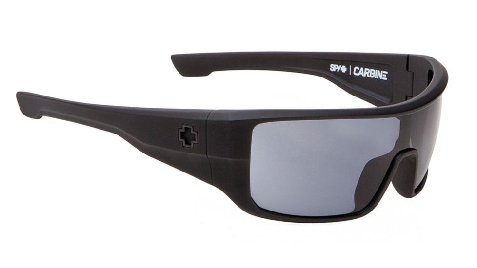Spy Optic Carbine Sunglasses w/ Matte Black Frame &amp; Grey Polarized Lens